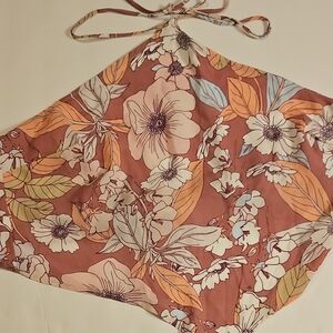 New Floral Halter Top